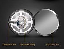 YOURKARTS.COM Stainless Steel Universal Car Dashboard Analog Clock – AC Vent Clip & 3M Tape Included | Stylish Car Decor & Timepiece | car Accessories 2025 AC Vent Analog Clock|B09SV6V2VF