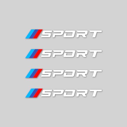 4 PCs Sport Wiper Stickers for Car | Car Rear Windshield Wiper Sticker for All Cars Exterior Graphics Decor Decal (Sport)|B0FKN4QPMR