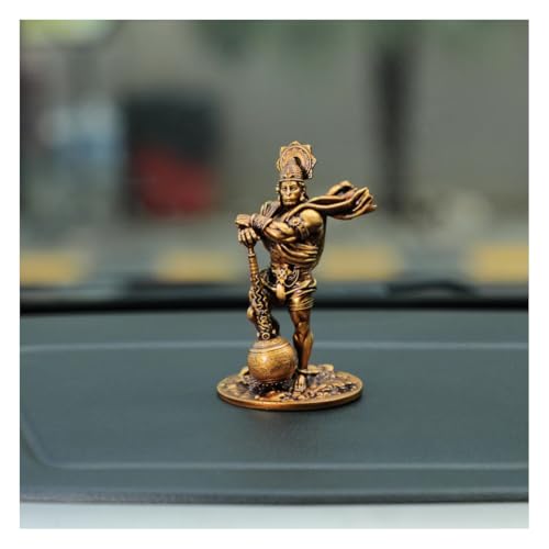 Artarium Hanuman Ji Murti Panchmukhi Hanuman Pavan Putra Bajrangbali Murti Bahubali Hanuman Idol for Car Dashboard (Bahubali Hanuman 4 Inch)|B0C9TLXV1F