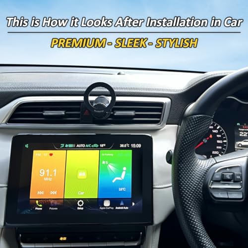 Blackstar Air-Safe Vent : MAGSAFE Compatible Magnetic Mobile Phone Holder for Car AC Vent with 540° Angle Rotation and Strong Magnetic Power -Car Phone Mount Stand- Compatible with All Mobile|B0DVCD4KH8