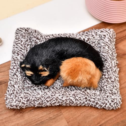 ascension Sleeping Cute Dog for Car Dashboard and Home Decor with Activated Carbon for Decoration Toy Decorative Showpiece Car Accessories Interior Dashboard Decoration Good Gifts (Design 6)|B0CH9PQZW5