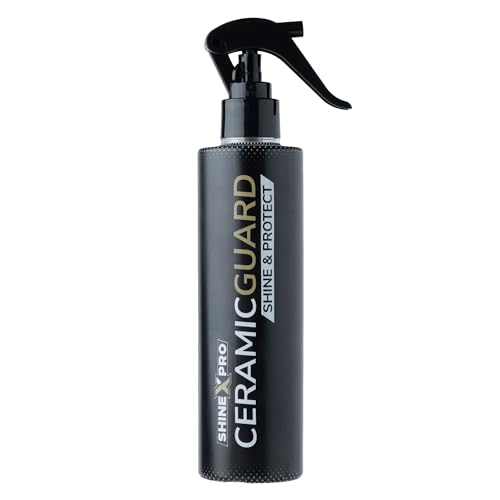ShineXPro Diy Ceramic Coating For Car-250Ml-Easy To Apply Hydrophobic Spray With Extreme Gloss,Slickness&Uv Protection-Shinexpro Ceramic Guard Is Also More Durable Than Car Polish&Wax,Black|B0BBBDPBNW