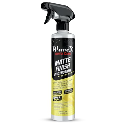 Wavex Matte Finish Protectant Bike Polish 300ml | Bike Polish Clean, Protect & Maintain Showroom Finish of Matte Bikes & Cars|B079JN45DL