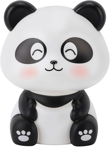 Oblivion Cute Panda for Car Dashboard 1Pc – Solar-Powered Moving Head Miniature Bobblehead for Cars, Creative Solar Ornament, Lucky Panda Figure, Cartoon Interior Accessory, Desk Decor Showpiece|B0DNFLJ5DT
