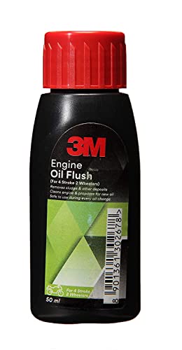3M Engine Oil Flush For two wheelers(50 ml)| Removes Engine Slug | Keep Engine clean and safe|B015O56ED2