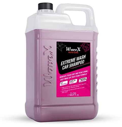 WAVEX Car Shampoo Extreme Wash 5Ltr|B08R76Y4C4
