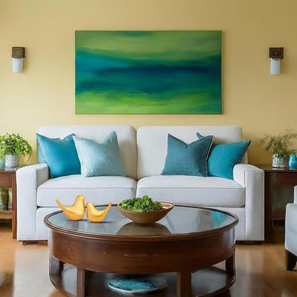 Golden Blessing Birds Pack of 2 Showpiece for Office Desk, Living Room, Decoration Gift Items, Cabinet, Decorative Showpiece for Home Decor and Car Dashboard|B0F2TNYXSS