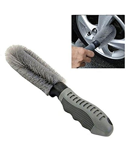 NIKAVI Car Wheel Rim Brush Hub Clean Wash Useful Brush Car Truck Motorcycle Bike Washing Cleaning Tool|B01MQMT08B
