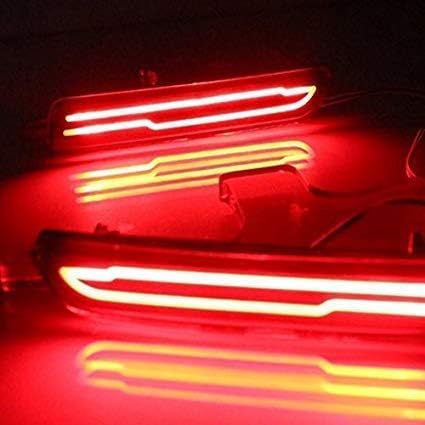 Car Reflector Rear Brake Bumper Light For New S-Presso, S-Cross, Alto 2019, Swift, Swift Dzire, Ritz, Baleno, Ertiga, Wagon R, Celerio, Ciaz, Brezza, SX4 (TYP-G)|B09VH7RV92