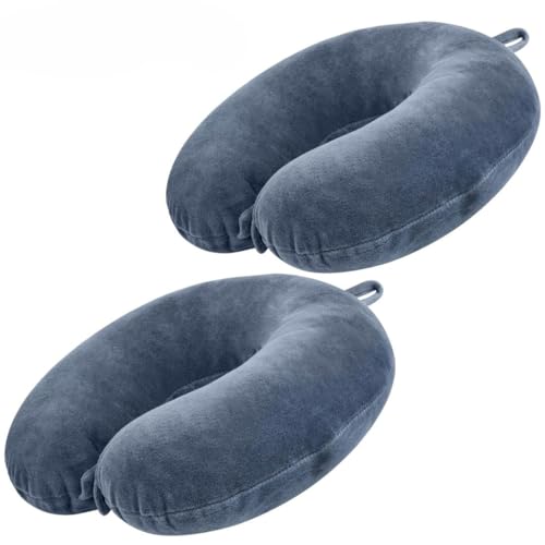 Premium Travel Neck Pillow – Ultra-Soft & Supportive Headrest for Airplane, Car, or Train – Ergonomically Designed Cushion for Comfortable Long-Distance Travel- Pack of 2.|B0FLRRBMB7