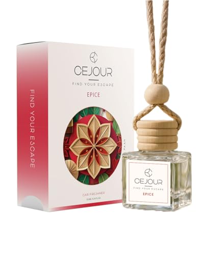 ÉPICE Paan Car Perfume Diffuser – 10 ml | Up to 60 Days Long-Lasting Fragrance | Luxury Car Scent | Premium Car accessories | Hanging car diffuser|B0FJLLDXRG