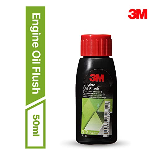 3M Engine Oil Flush For two wheelers(50 ml)| Removes Engine Slug | Keep Engine clean and safe|B015O56ED2