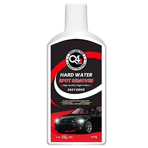 Auto Care Glass Polish Hard Water Spot Remover (100 Grams Cream)|B096MW73J2