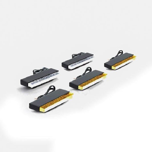 UBH Roof Marker LED Lights For Cars, Trucks, Or Suv 4 X 4 Thar (UFO) ((3AMBER, 2WHITE))|B0F7RCBB66