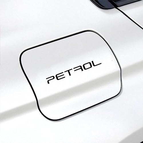 Petrol Sticker for Car Fuel Tank, Branded self Adhesive Vinyl Sticker(12cm X 2cm) Black1|B0CKHGD2V7