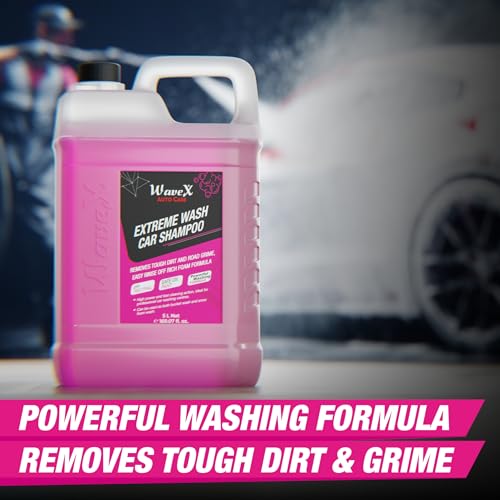 WAVEX Car Shampoo Extreme Wash 5Ltr|B08R76Y4C4