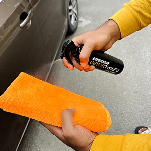 ShineXPro Diy Ceramic Coating For Car-250Ml-Easy To Apply Hydrophobic Spray With Extreme Gloss,Slickness&Uv Protection-Shinexpro Ceramic Guard Is Also More Durable Than Car Polish&Wax,Black|B0BBBDPBNW