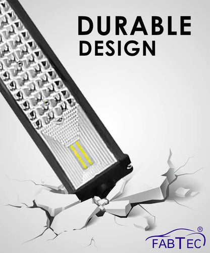 FABTEC Car LED Focus High Power LED Bar Light Spot + Flood Beam CREE LED Fog Light Beam Light Off-Roading for All Cars Bar light [96 LED 21 INCH]|B085NLB4CT