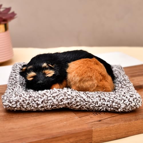 ascension Sleeping Cute Dog for Car Dashboard and Home Decor with Activated Carbon for Decoration Toy Decorative Showpiece Car Accessories Interior Dashboard Decoration Good Gifts (Design 6)|B0CH9PQZW5
