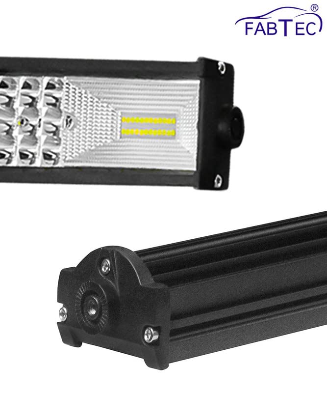 FABTEC Car LED Focus High Power LED Bar Light Spot + Flood Beam CREE LED Fog Light Beam Light Off-Roading for All Cars Bar light [96 LED 21 INCH]|B085NLB4CT