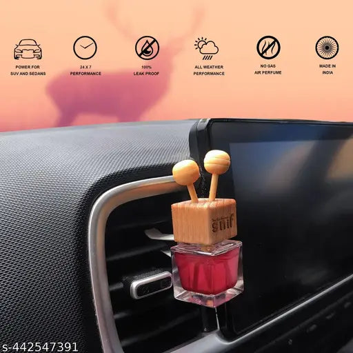 Lavish Musk Premium Vent Car Perfume - 10ml Long-Lasting Fragrance Premium  Car Air Freshener
